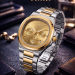 Matturi Two-Tone Gold Chronograph Watch