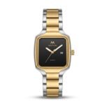 Matturi Wine 'n' Dine Two-Tone Square Watch